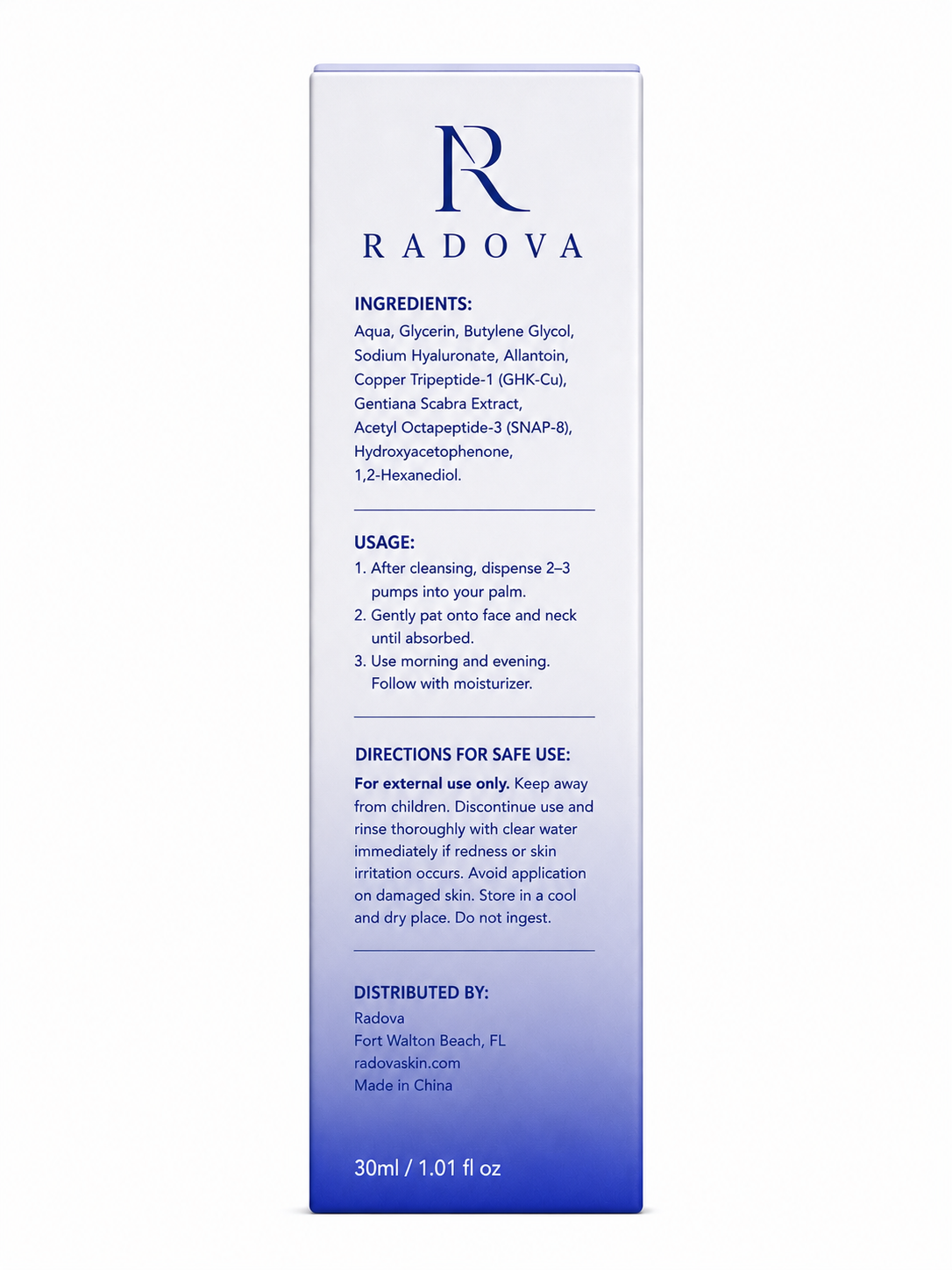 Copper Peptide Repair Serum